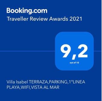 Apartamento Gatu Villa Isabel Terraza,parking,1ºlinea Playa,wifi,vista Al Mar