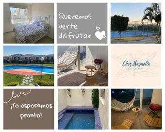 Chez Magnolia - Alberca Privada Y Compartida