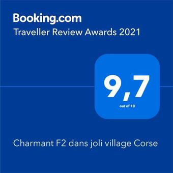 Apartamento Charmant F2 Dans Joli Village Corse