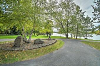 Spacious Lakefront Home With Patio And Boat Dock!