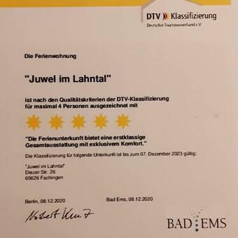 Apartamento Juwel Im Lahntal 5 Sterne