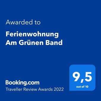 Apartamento Ferienwohnung Am Gr�nen Band