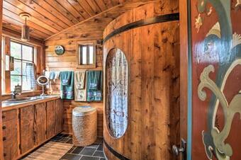 Cabin On Rush Lake With Tiki Bar, Grill And Kayaks!