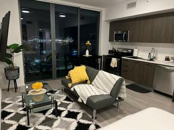 Apartamento Luxurious Studio In Downtown Miami Bayside View 15
