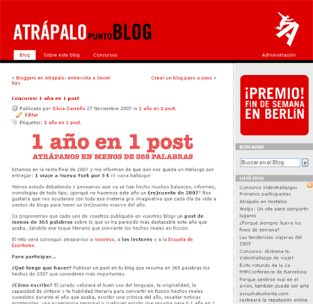 Blog Atrápalo