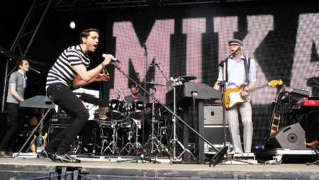 Mika en concierto