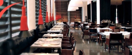 El Restaurante Lágrimas Negras está ubicado en el novísimo Hotel Silken Puerta América.