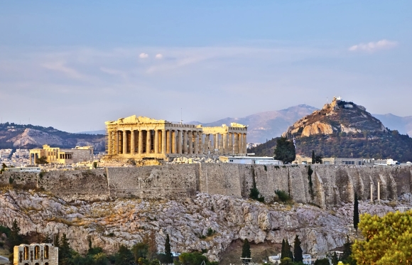 El Partenón fue construido entre los años 447 y 432 a. C. y es una de las visitas más famosas de Atenas.