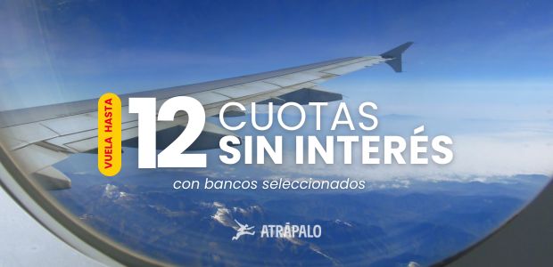 Vuela en hasta 12 cuotas sin inter�s