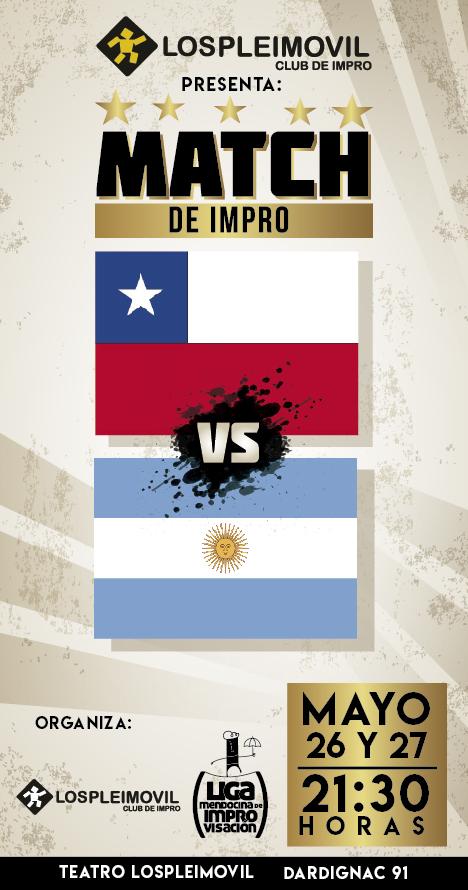 Match de Impro Internacional - Chile v/s Argentina