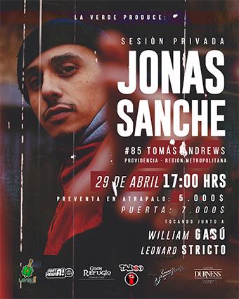 Jonas Sanche sesión privada