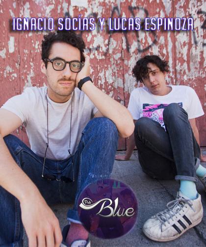 Ignacio Socías y Lucas Espinoza en Blue Pub