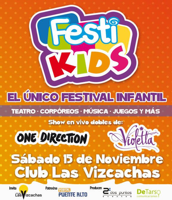 Festi Kids - Tributo One Direction y doble Violeta