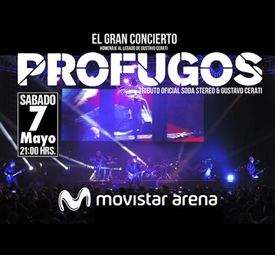 Prófugos en Movistar Arena - El Gran Concierto 2