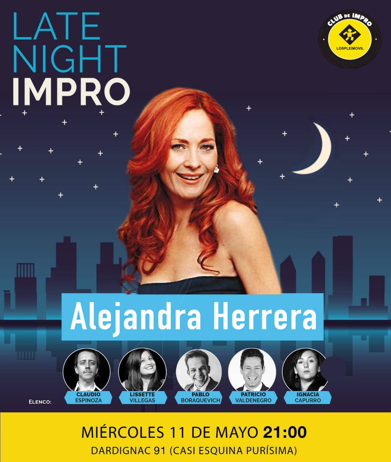 Late Night Impro con Alejandra Herrera