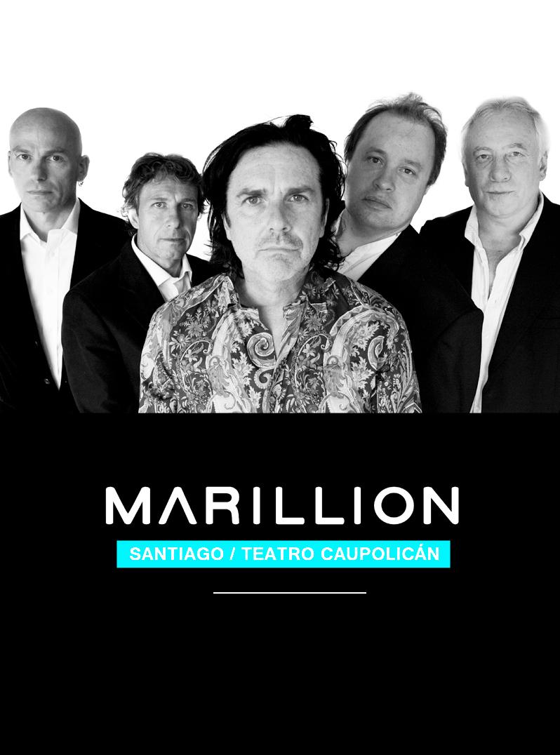 Marillion en concierto - Teatro Caupolicán