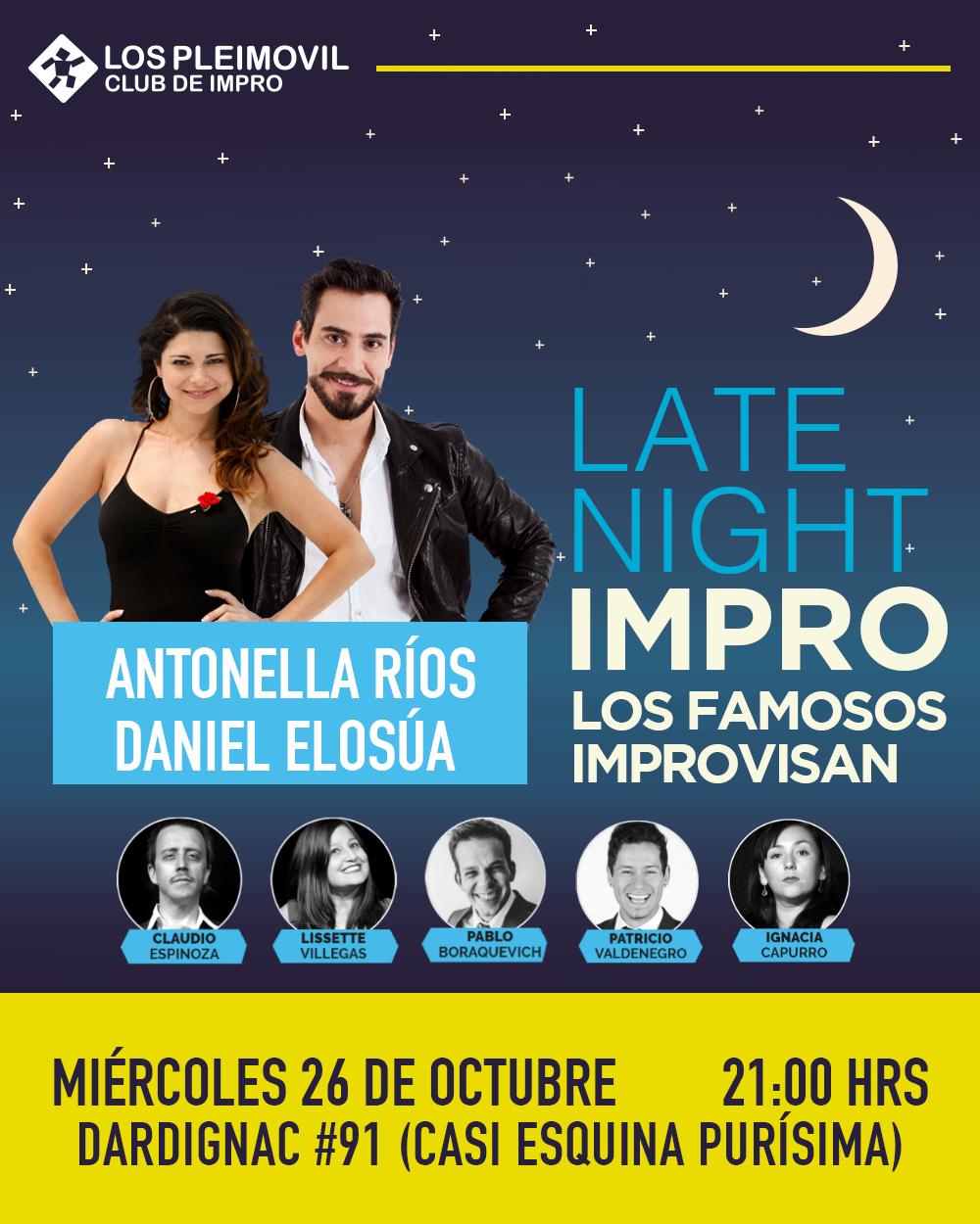 Late Night Impro - Antonella Ríos y Daniel Elosúa