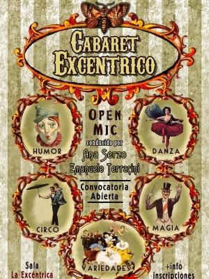 Cabaret Excéntrico (International Open Mic)