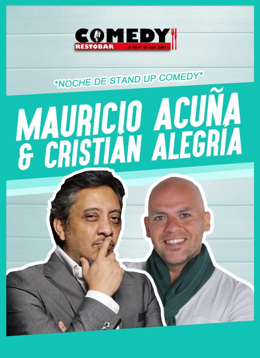 Mauricio Acuña & Cristián Alegría en Comedy