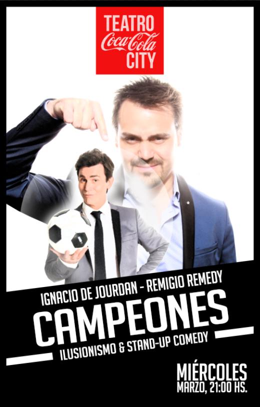 Campeones - Ilusionismo y Stand up Comedy