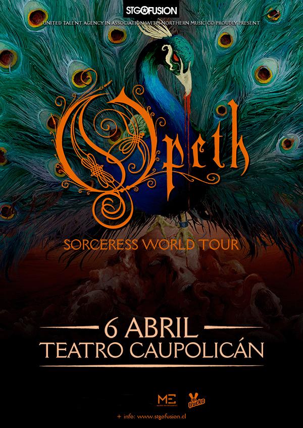 Opeth en Chile - Teatro Caupolicán