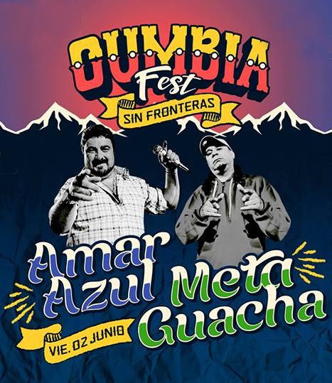 Cumbia Fest Sin Fronteras: Amar Azul y más
