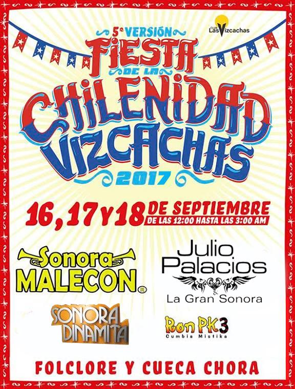 VI Fiesta de la chilenidad de Las Vizcachas 2017