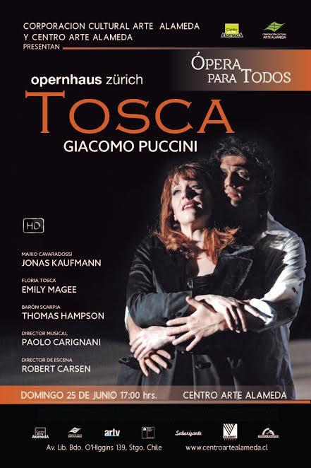 Tosca de Puccini en Pantalla Grande - Ópera