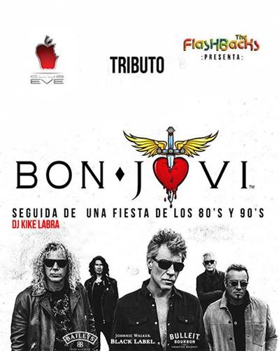 Tributo Bon Jovi - Soma + Fiesta de los 80s y 90s