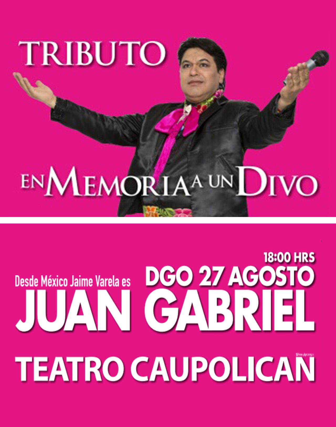 Jaime Varela es Juan Gabriel - En Memoria al Divo