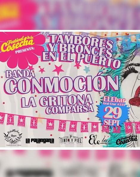 Conmoción + La Gritona Comparsa - Festival Cosecha