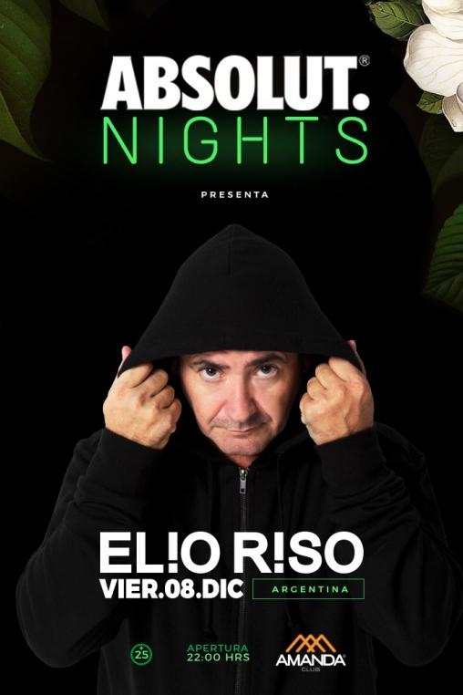 Elio Riso - Absolut Nights en Club Amanda