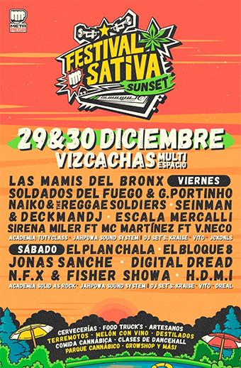 Festival Sativa Sunset - Bloque 8, Jonas Sanche, Plan Chala y más