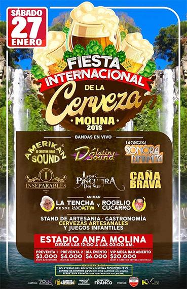 Fiesta Internacional de la Cerveza - Molina 2018