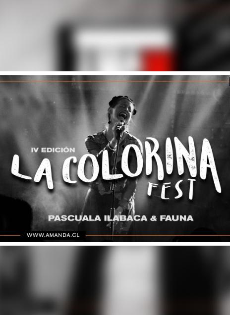 Pascuala Ilabaca & Fauna en Colorina Fest