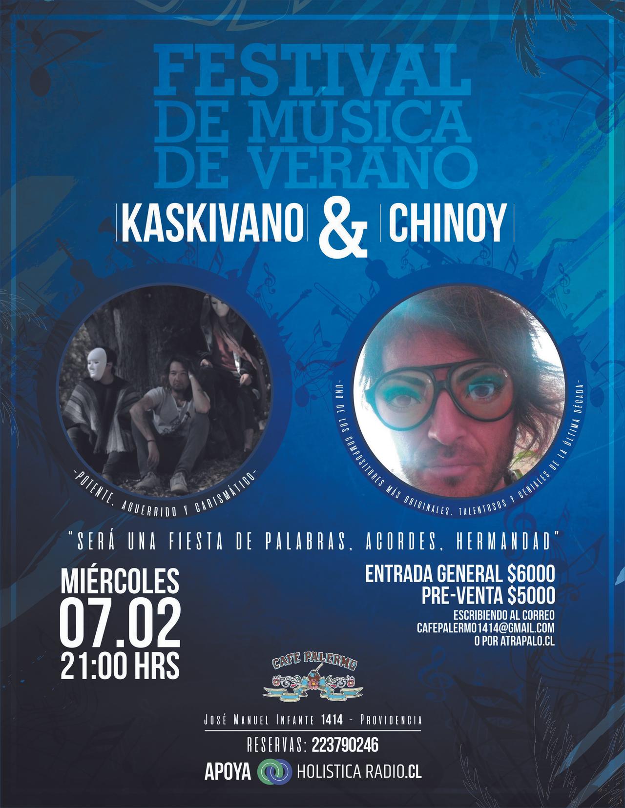 Chinoy y Kaskivano - Festival de Música de Verano