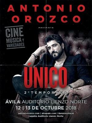 Antonio Orozco - Único, en Ávila 12/10