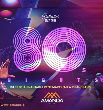 80's Nights en Club Amanda