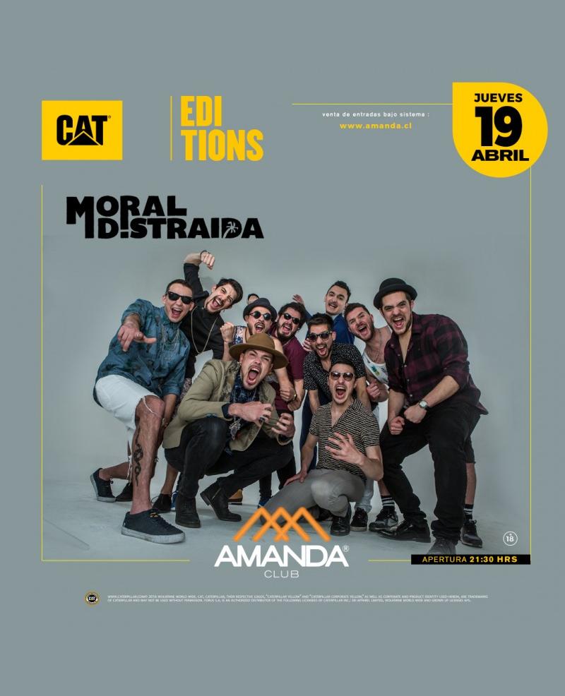 CAT Editions presenta Moral Distraída en Club Amanda