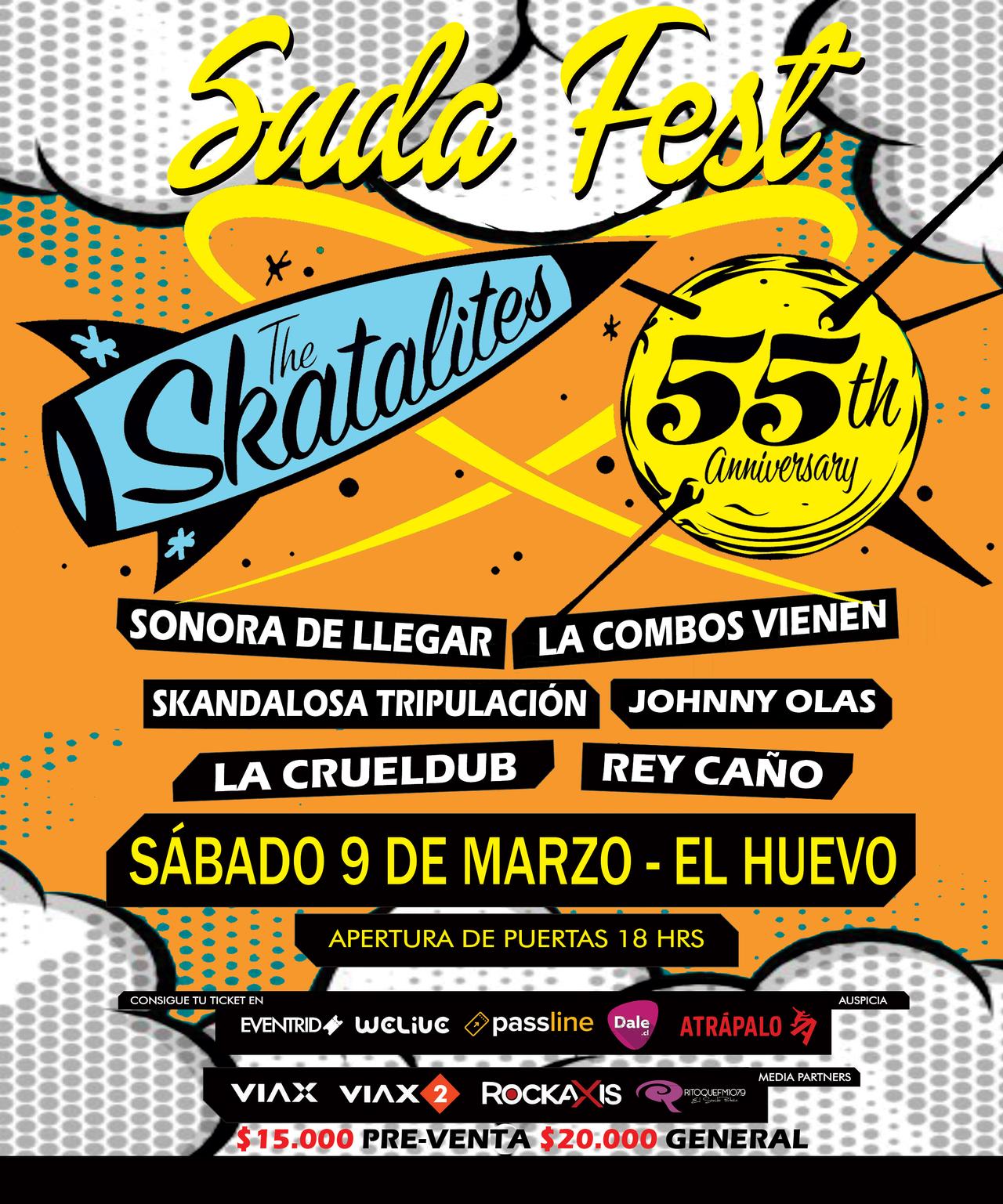 Suda Fest - The Skatalites e invitados