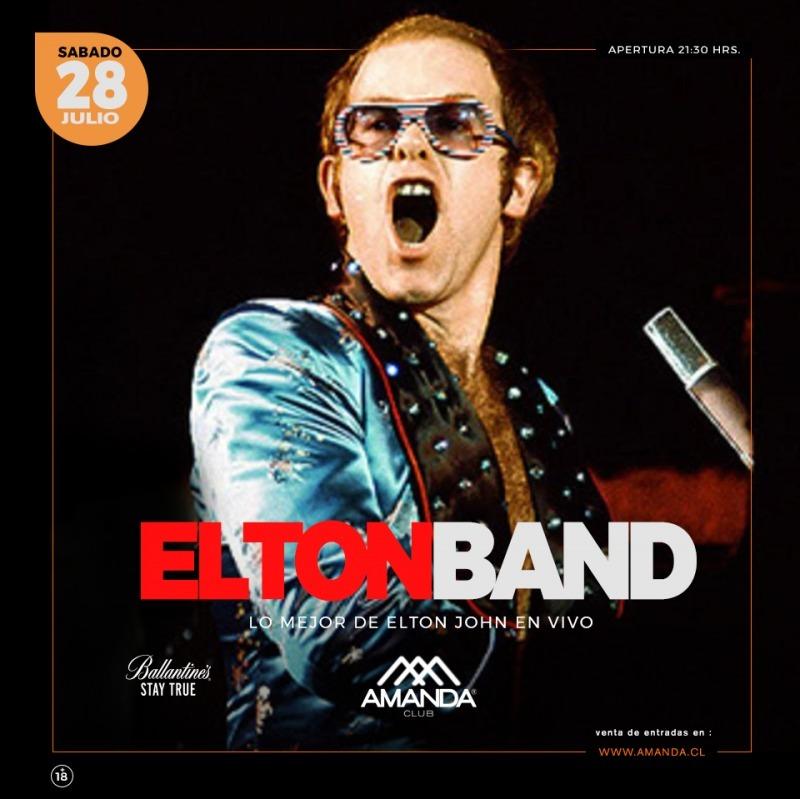 Elton Band - Lo mejor de la música de Elton John en Club Amanda