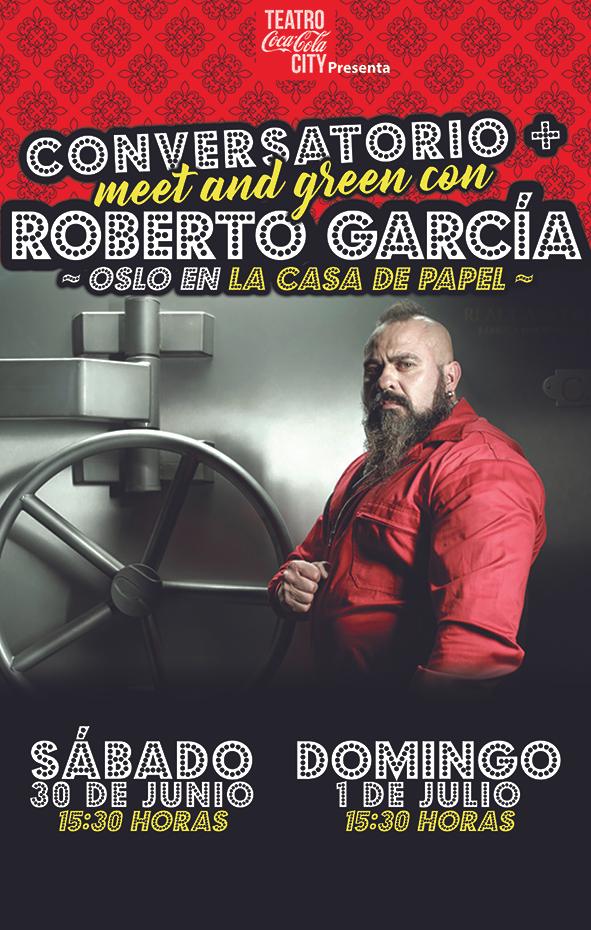 Conversatorio + Meet and Greet con Roberto García