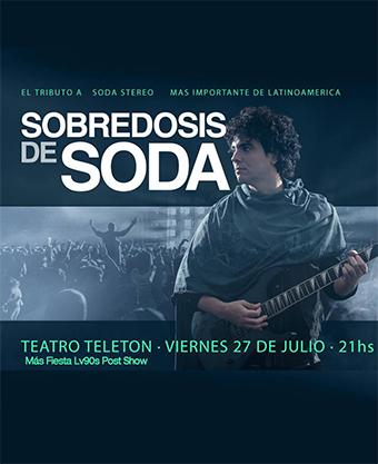 Sobredosis de Soda en Chile + Fiesta Post Show 