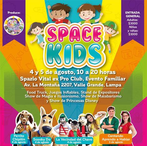 Space Kids Evento Familiar - Celebración del Día del Niño
