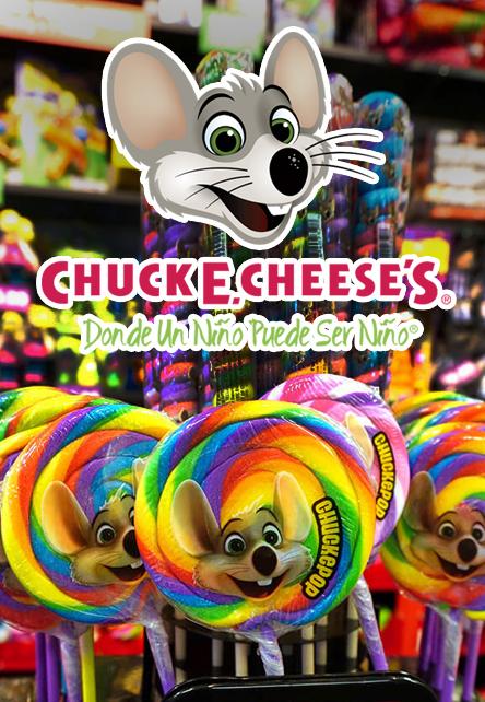Chuck E. Cheese's Pack 25 fichas - Los Héroes