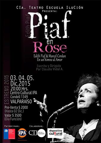Piaf en Rose - único día en Las Tablas