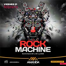Rock Machine - Noche de tributos en Club Amanda