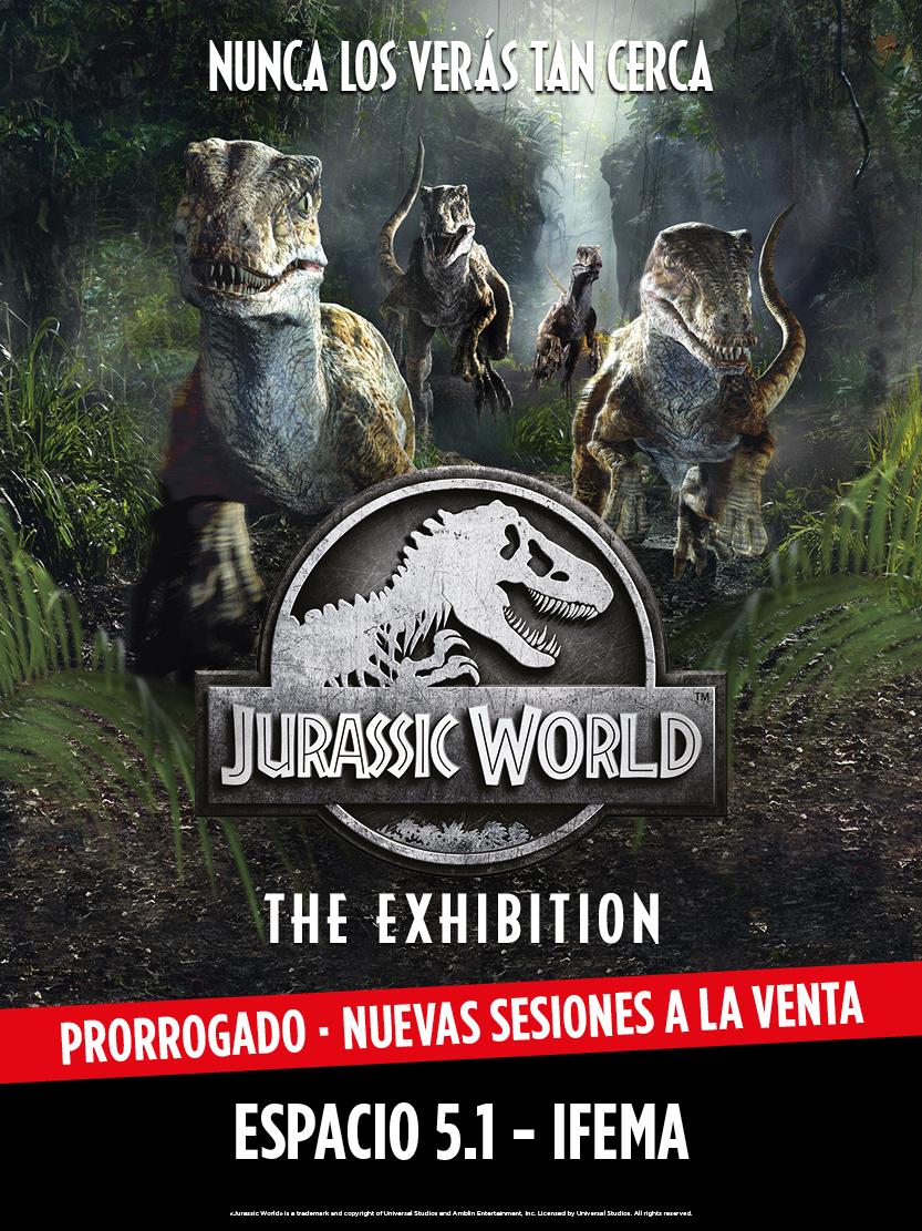 Jurassic World The Exhibition en Madrid