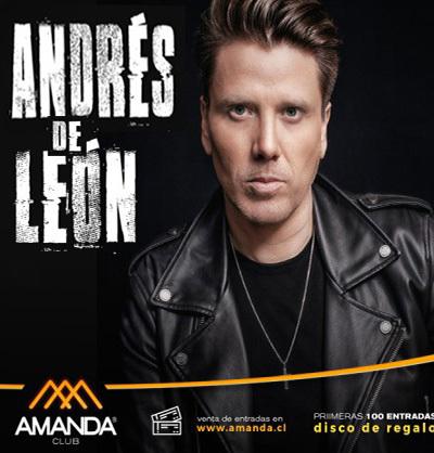Andrés de León en Club Amanda 