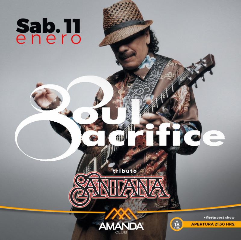 Soul Sacrifice - Tributo a Carlos Santana en Club Amanda 